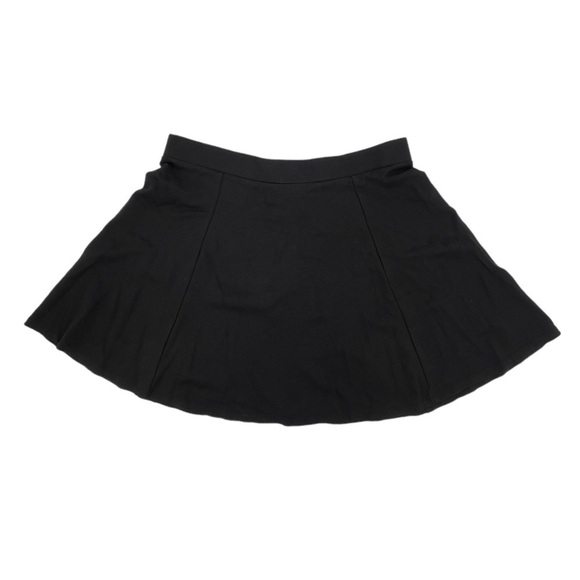 H&M Divided Black Flared Mini Skirt Size L Junior’s - Picture 1 of 5